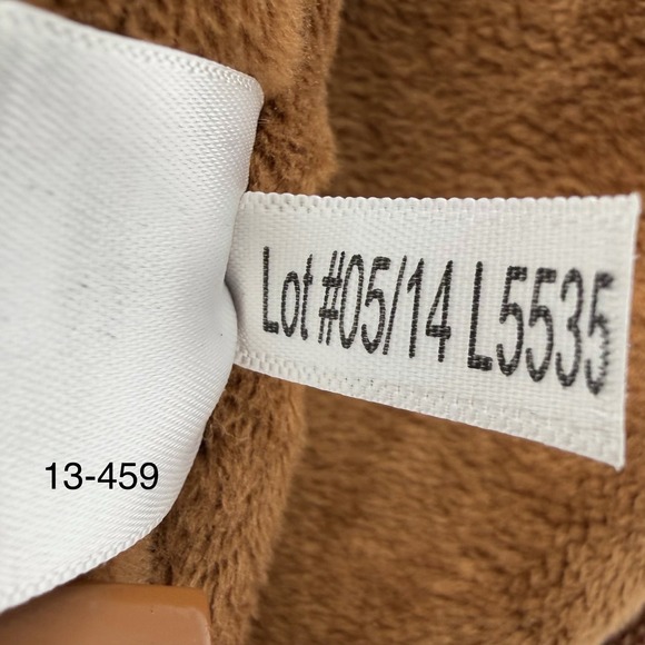 M&M's‎ World Ms. Brown Plush Backpack 18.5" Bag Glasses Heels New with Tag 2014 - Picture 14 of 14